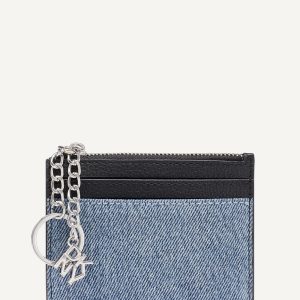 SARAH TOP ZIP CARD HOLDER