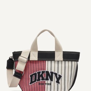 BRADY CANVAS STRIPE SMALL LOGO CROSSBODY BAG