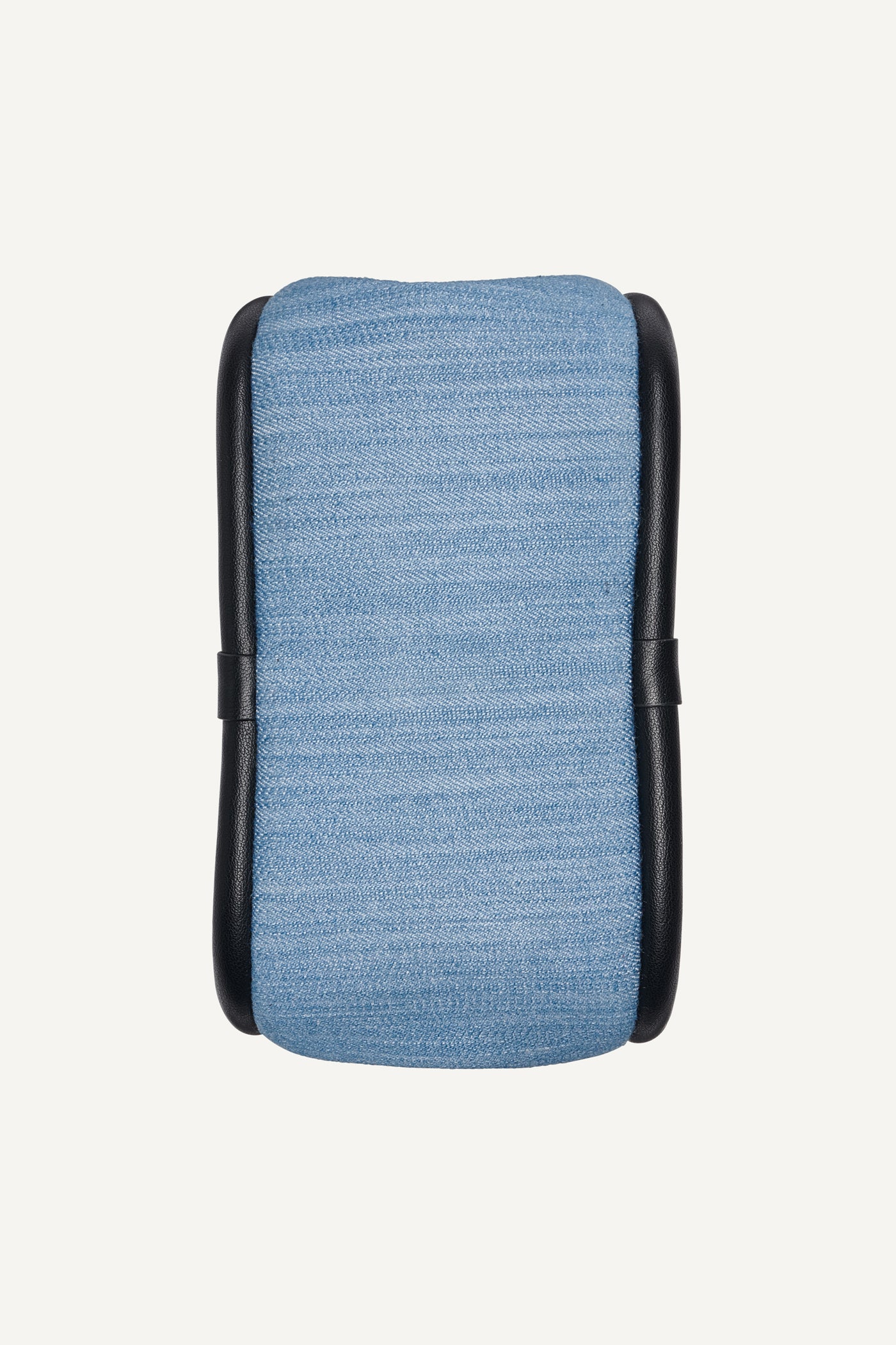 CAPRI DENIM LOGO HOBO CROSSBODY BAG - Image 5
