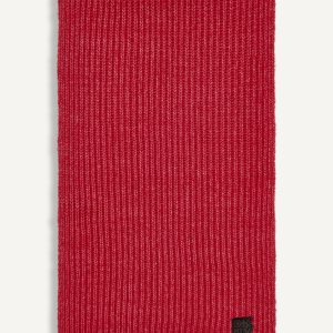SHAKER STITCH RIB SCARF
