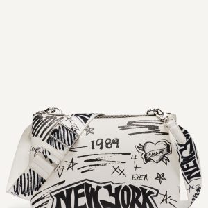 TINSLEY GRAFFITI LOGO CROSSBODY