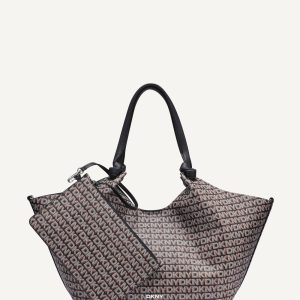 PAULA NEW YORK LOGO MEDIUM COMMUTER TOTE