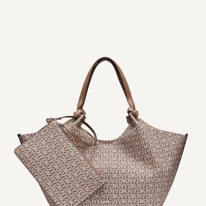 PAULA NEW YORK LOGO MEDIUM COMMUTER TOTE
