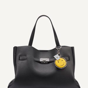 BRYAR LARGE SMILEY FACE SATCHEL