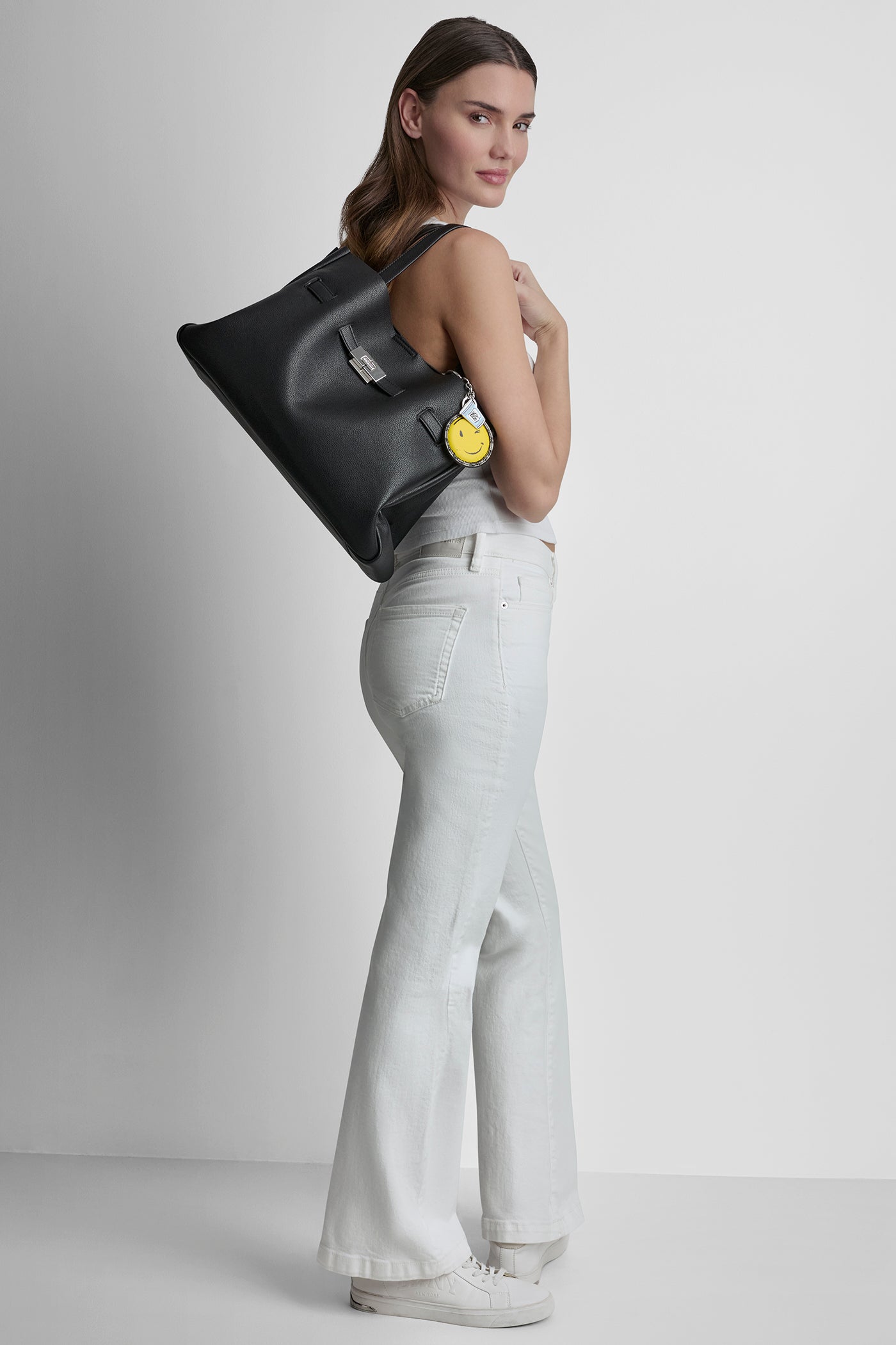 BRYAR LARGE SMILEY FACE SATCHEL - Image 7