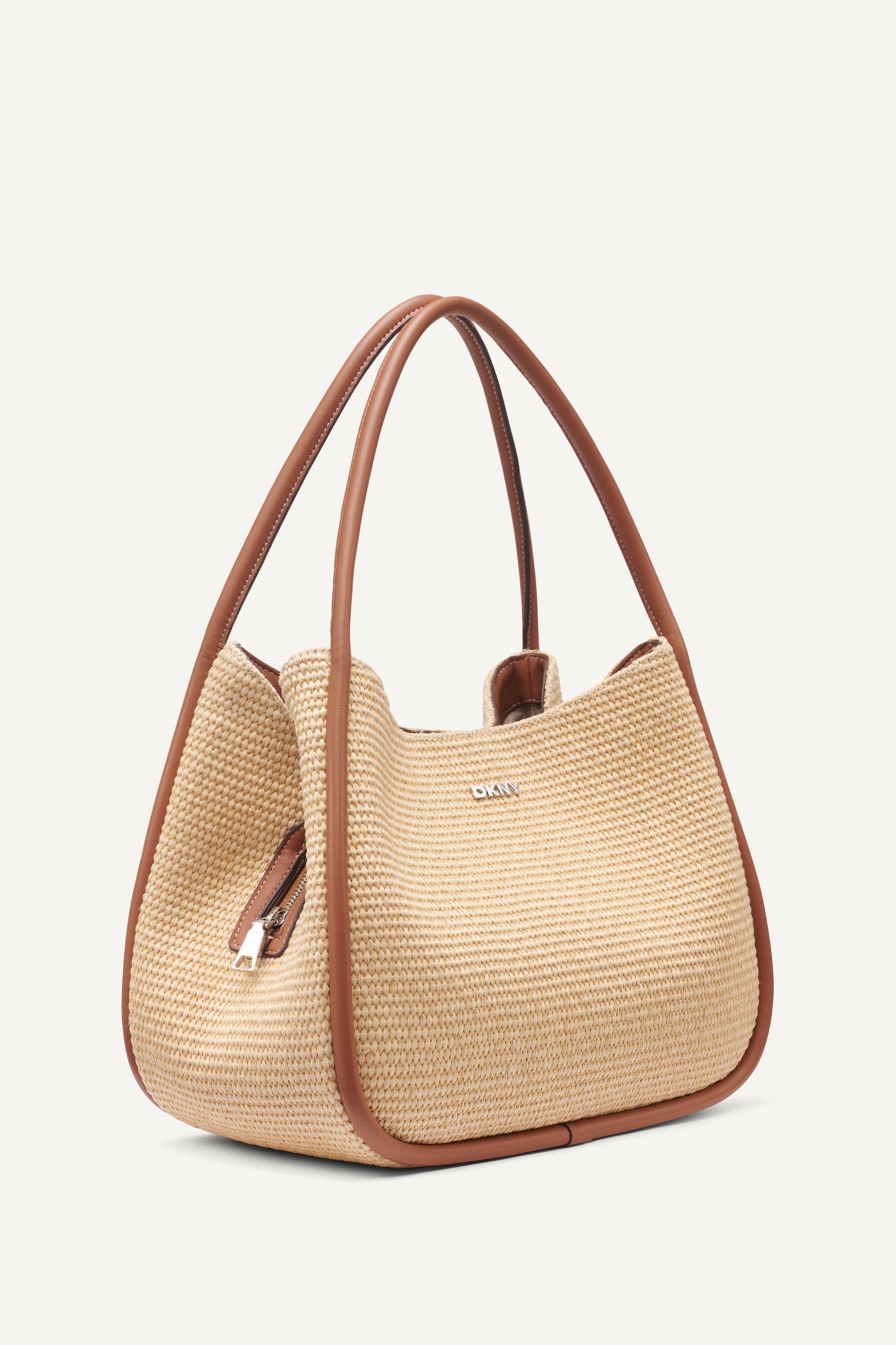 CAPRI WOVEN STRAW LARGE HOBO BAG - Image 3