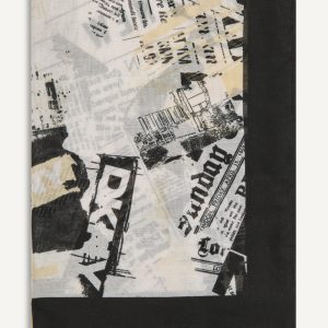 1989 HEADLINE PRINT SCARF