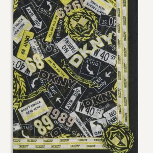 1989 CITY SIGNS PRINT SCARF
