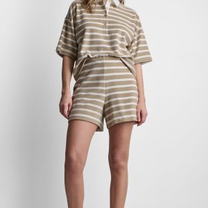 TOWELLING TERRY HIGH-RISE SHORT