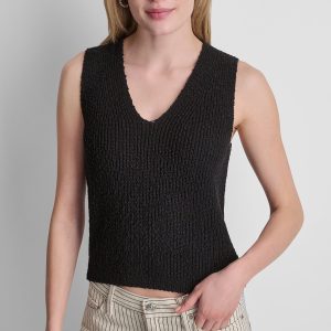 V-NECK SWEATER TANK