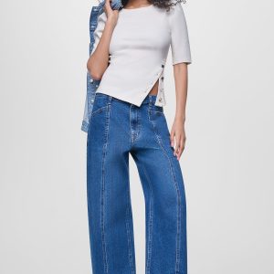 SHORT SLEEVE ASYMMETRIC TOP
