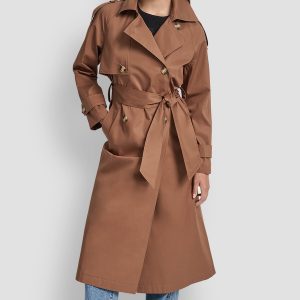 DOUBLE-BREASTED TRENCH COAT