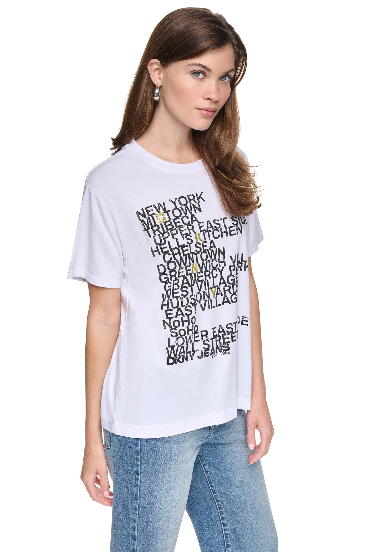 RHINESTONE NEIGHBORHOOD TEE - Image 4