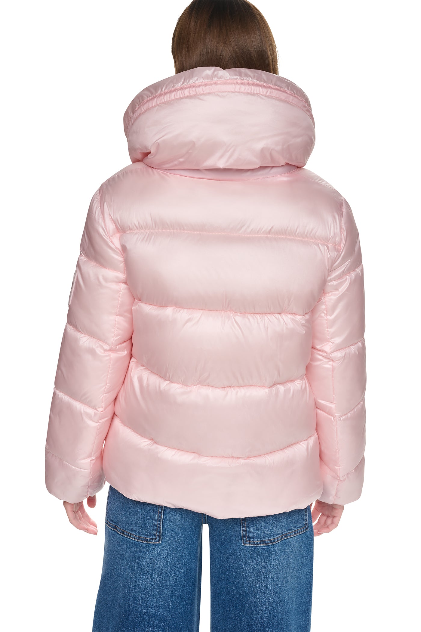 QUILTED PUFFER WITH DRAMA COLLAR - Image 3