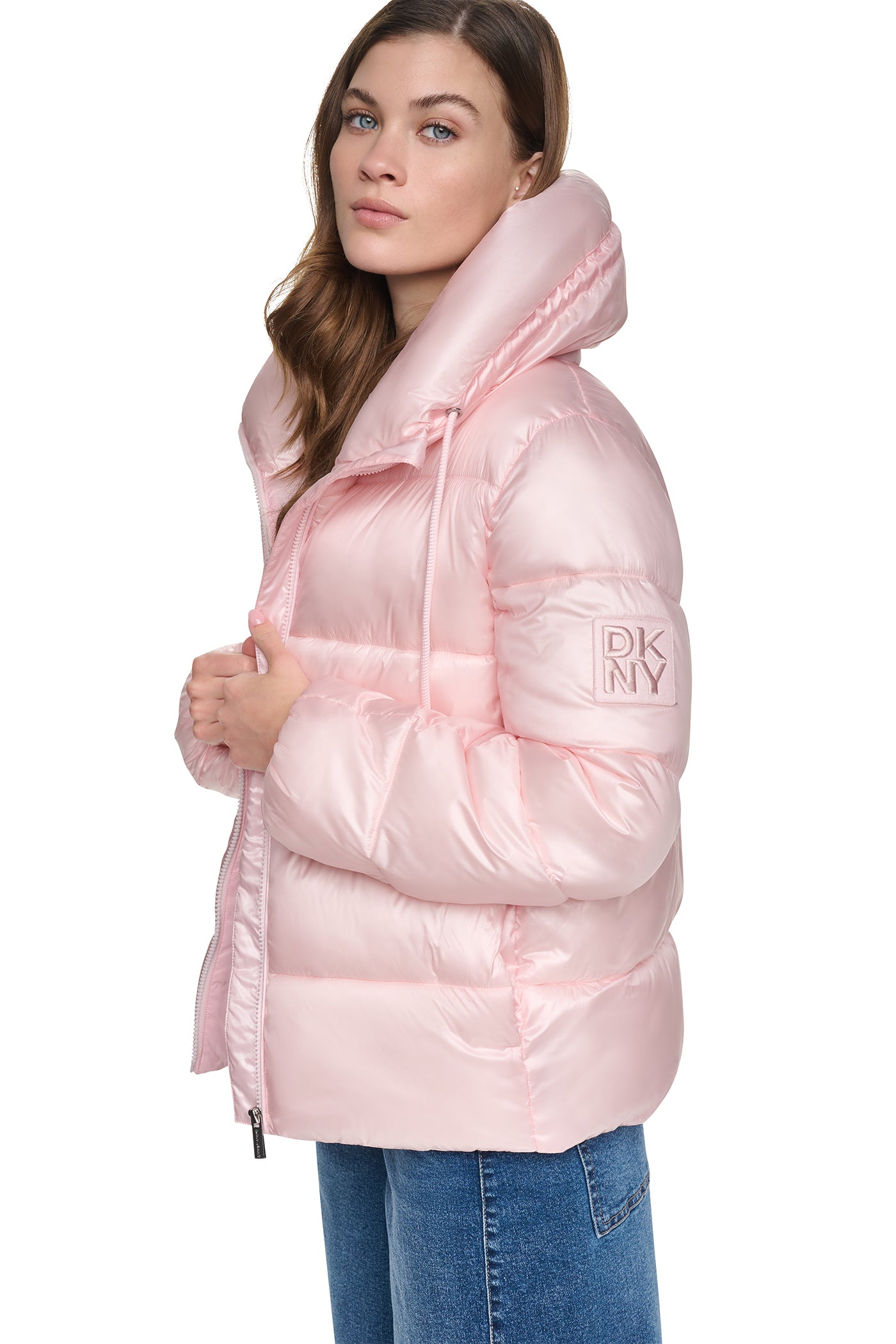 QUILTED PUFFER WITH DRAMA COLLAR - Image 4