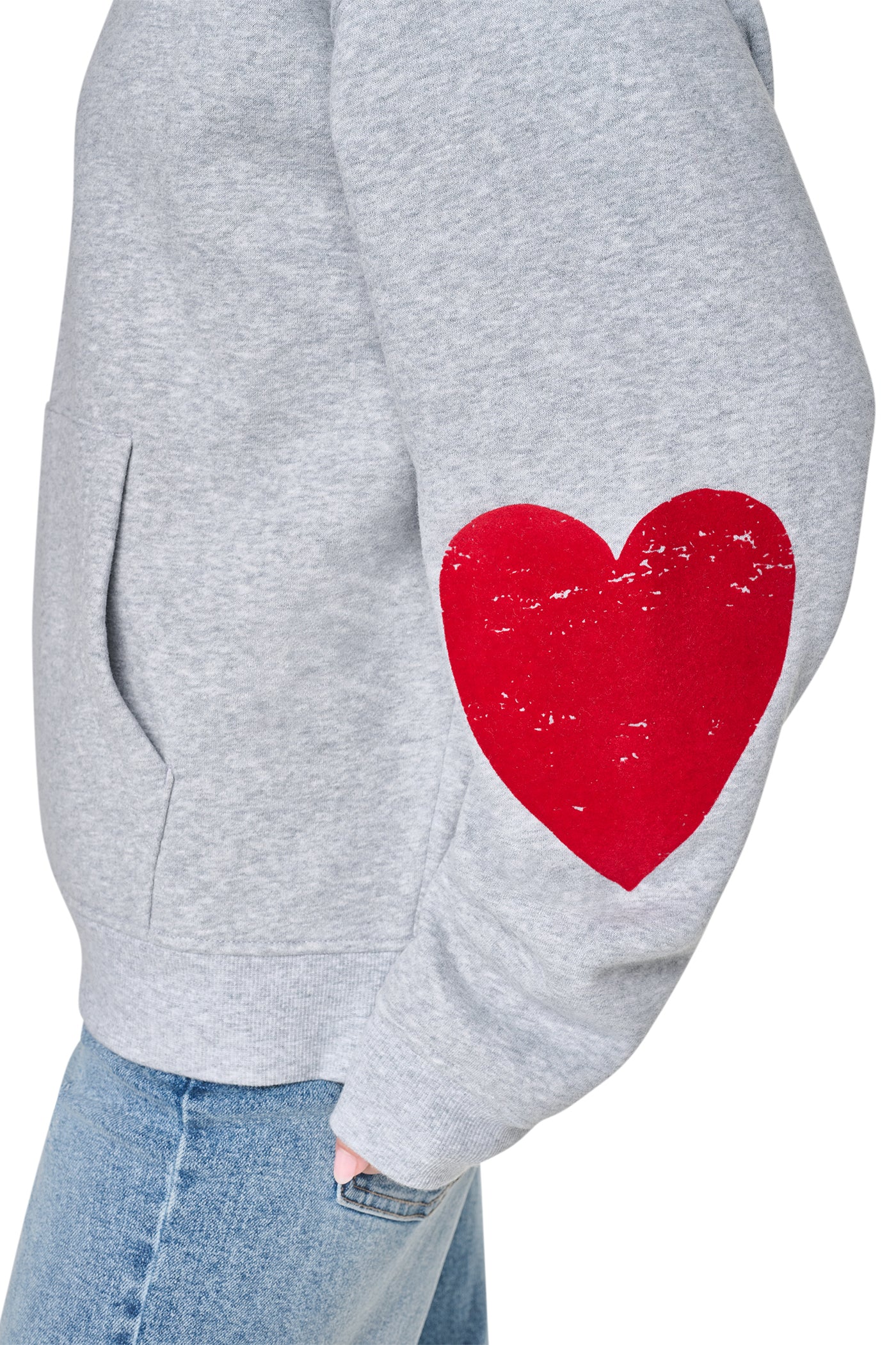 OVERSIZED BIG APPLE LOGO HOODIE - Image 7