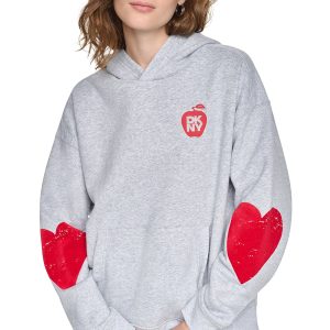 OVERSIZED BIG APPLE LOGO HOODIE