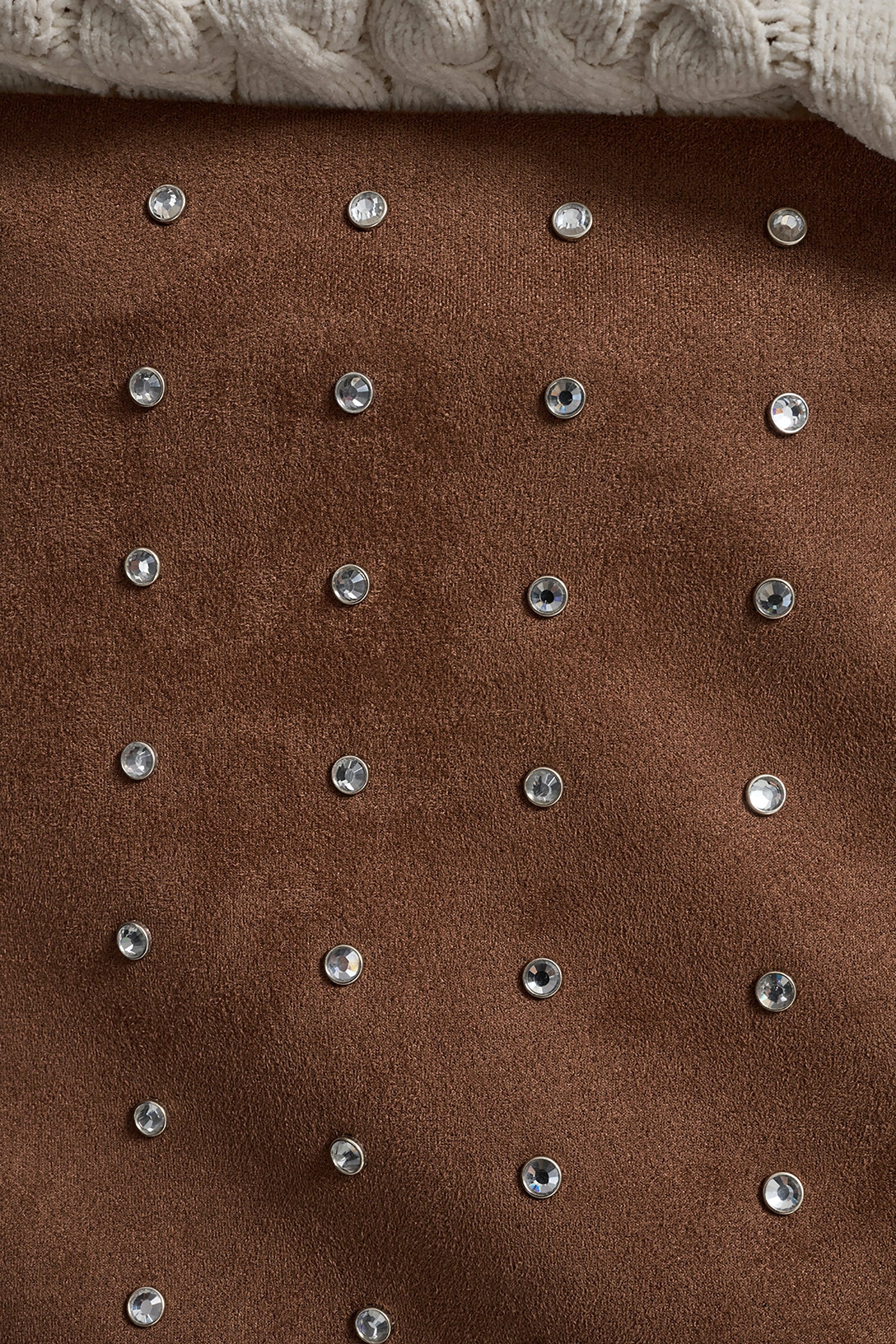 EMBELLISHED FAUX SUEDE MINI SKIRT - Image 6