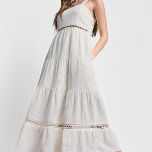 TIERED TANK MAXI DRESS
