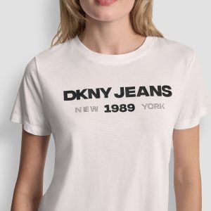 DKNY JEANS 1989 LOGO TEE