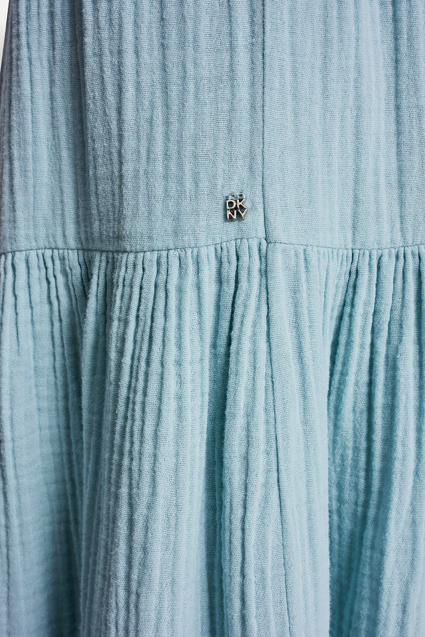 SMOCKED WAIST MAXI TIERED SKIRT - Image 6