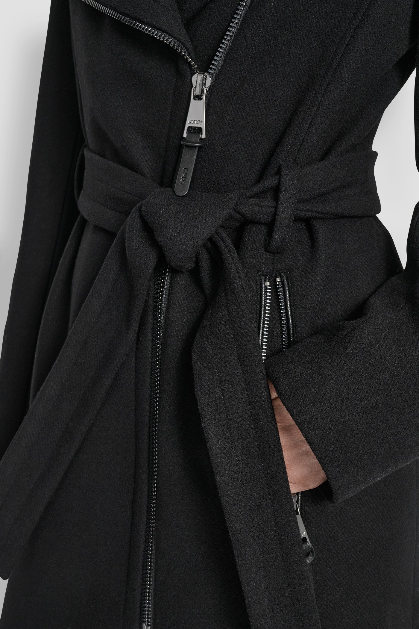 WOOL WRAP JACKET WITH INSERT - Image 7