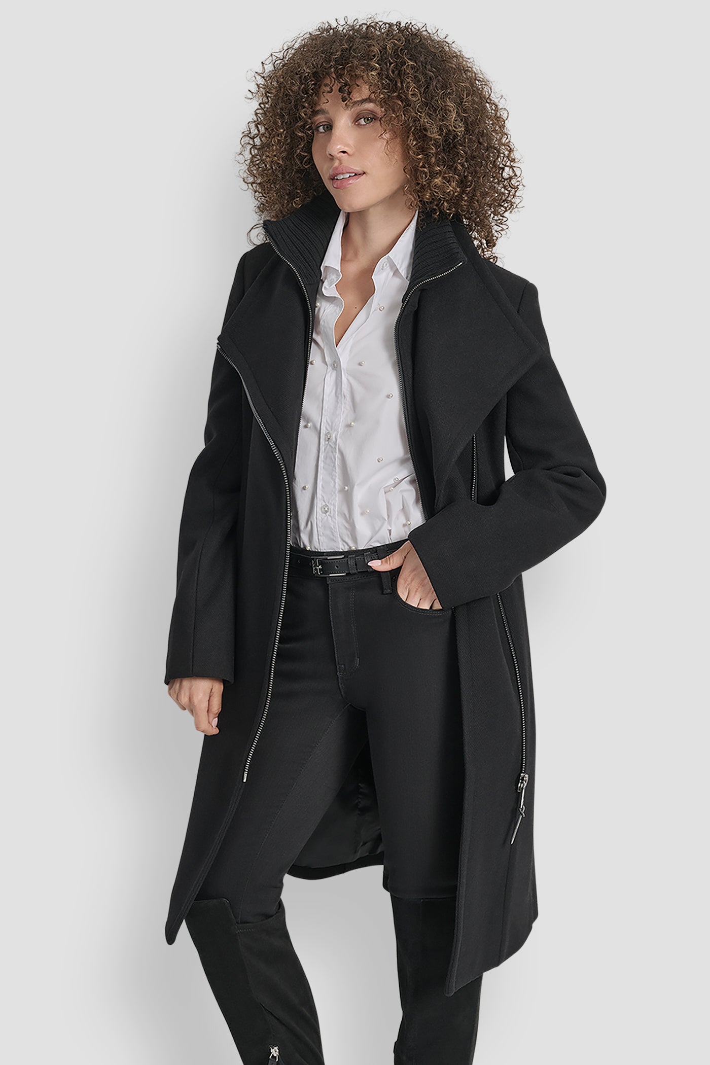 WOOL WRAP JACKET WITH INSERT - Image 8