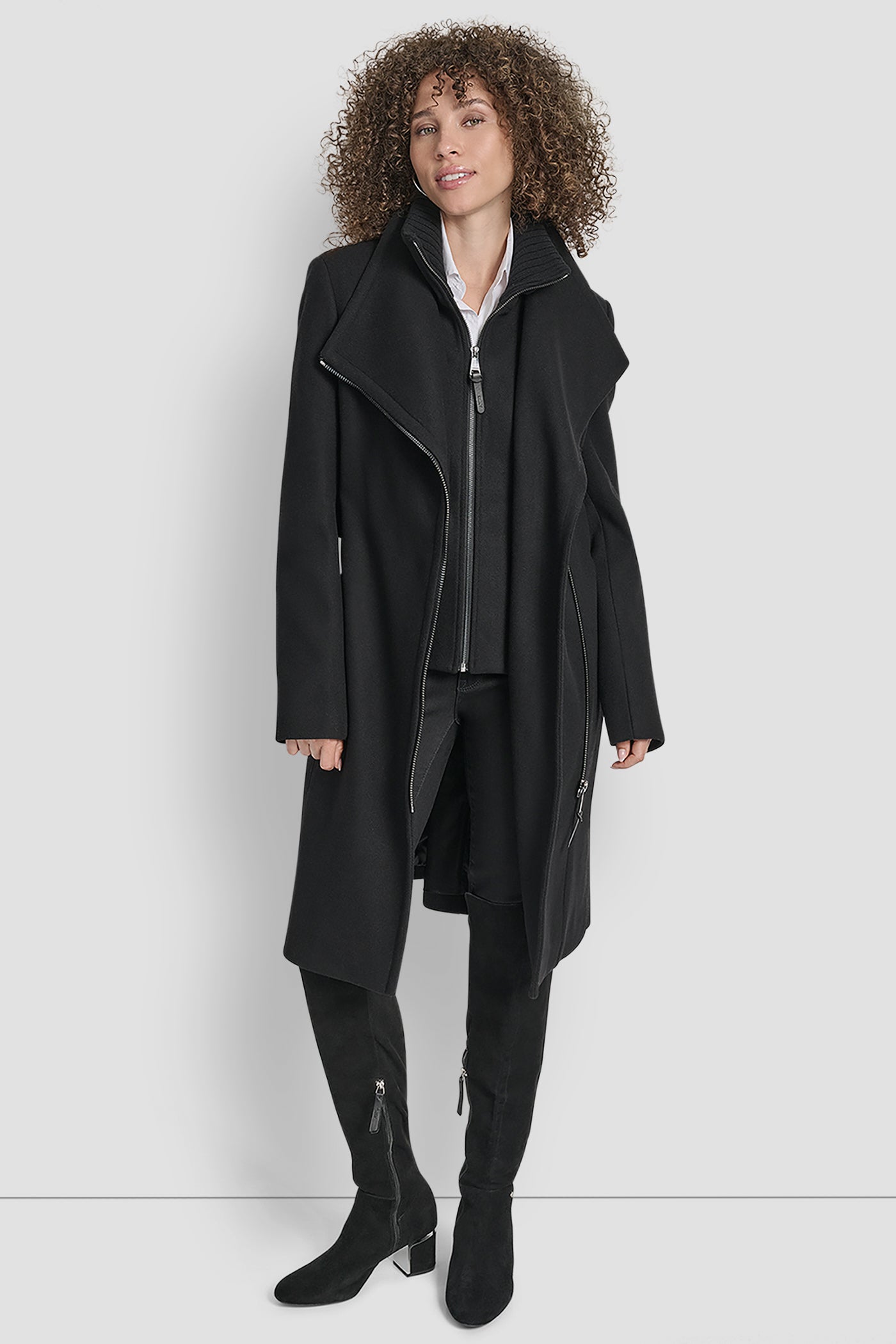 WOOL WRAP JACKET WITH INSERT - Image 9
