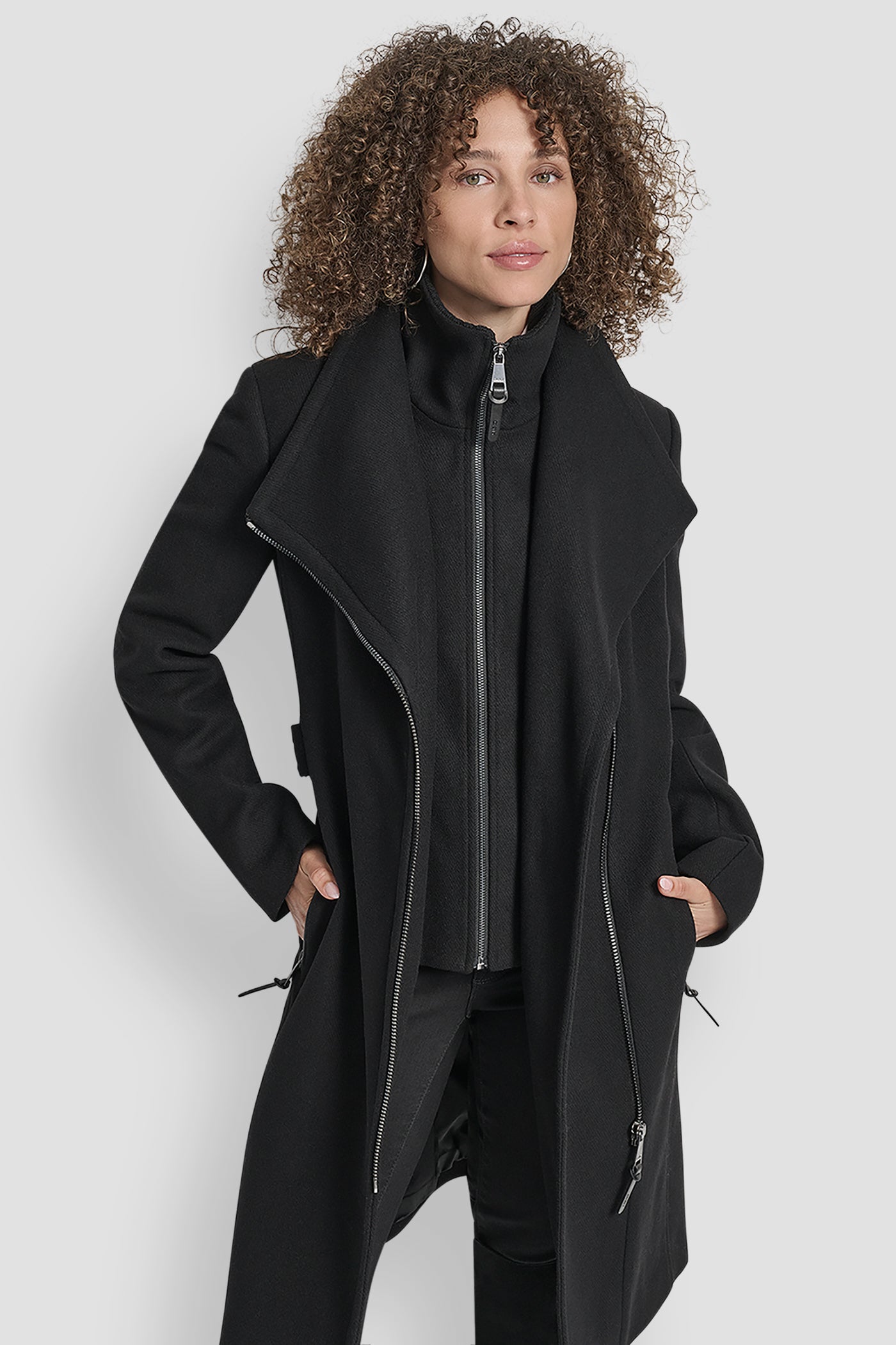 WOOL WRAP JACKET WITH INSERT - Image 2