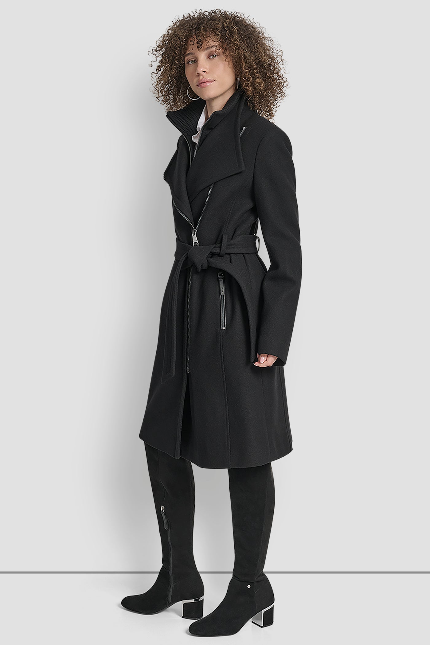 WOOL WRAP JACKET WITH INSERT - Image 4