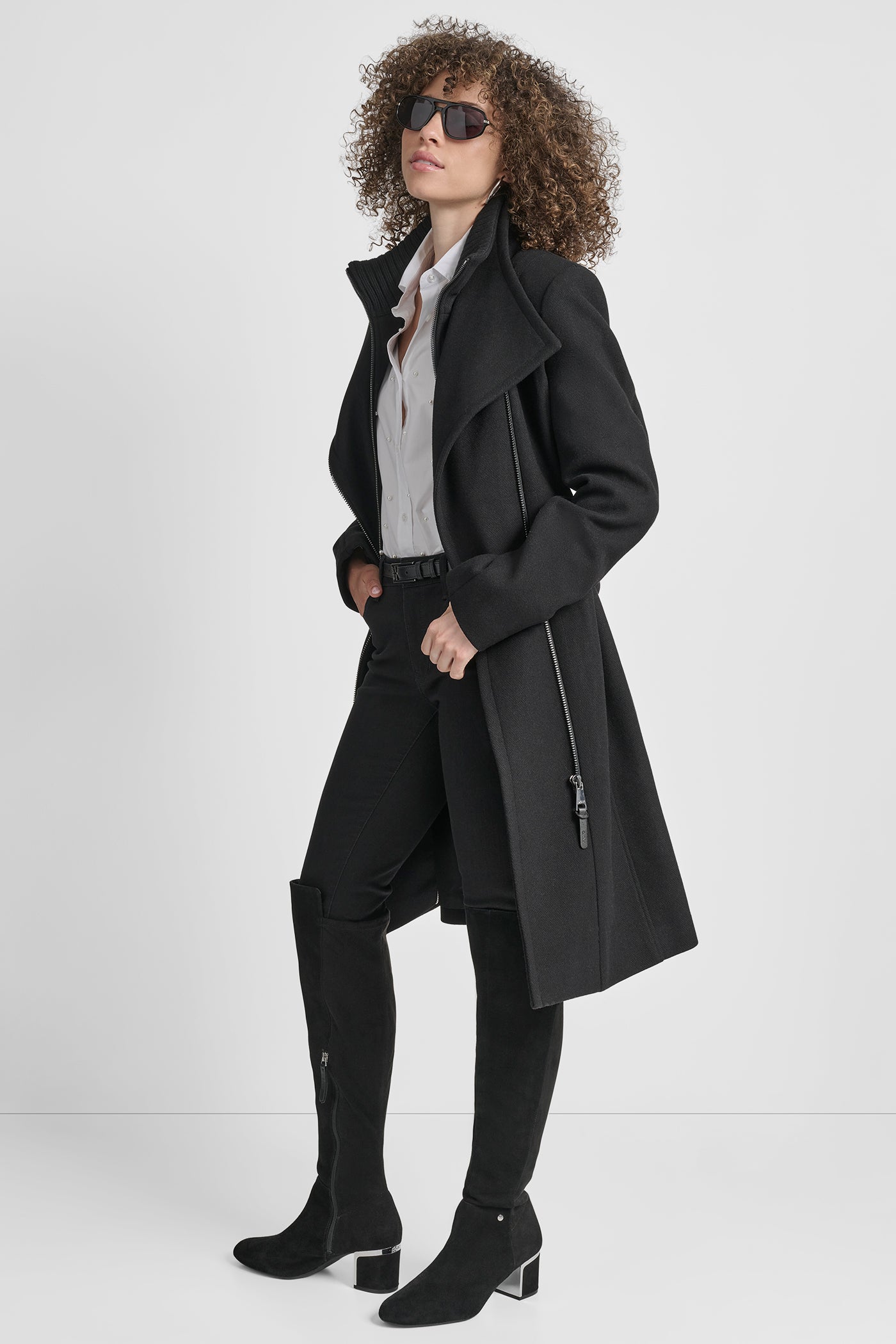 WOOL WRAP JACKET WITH INSERT - Image 11