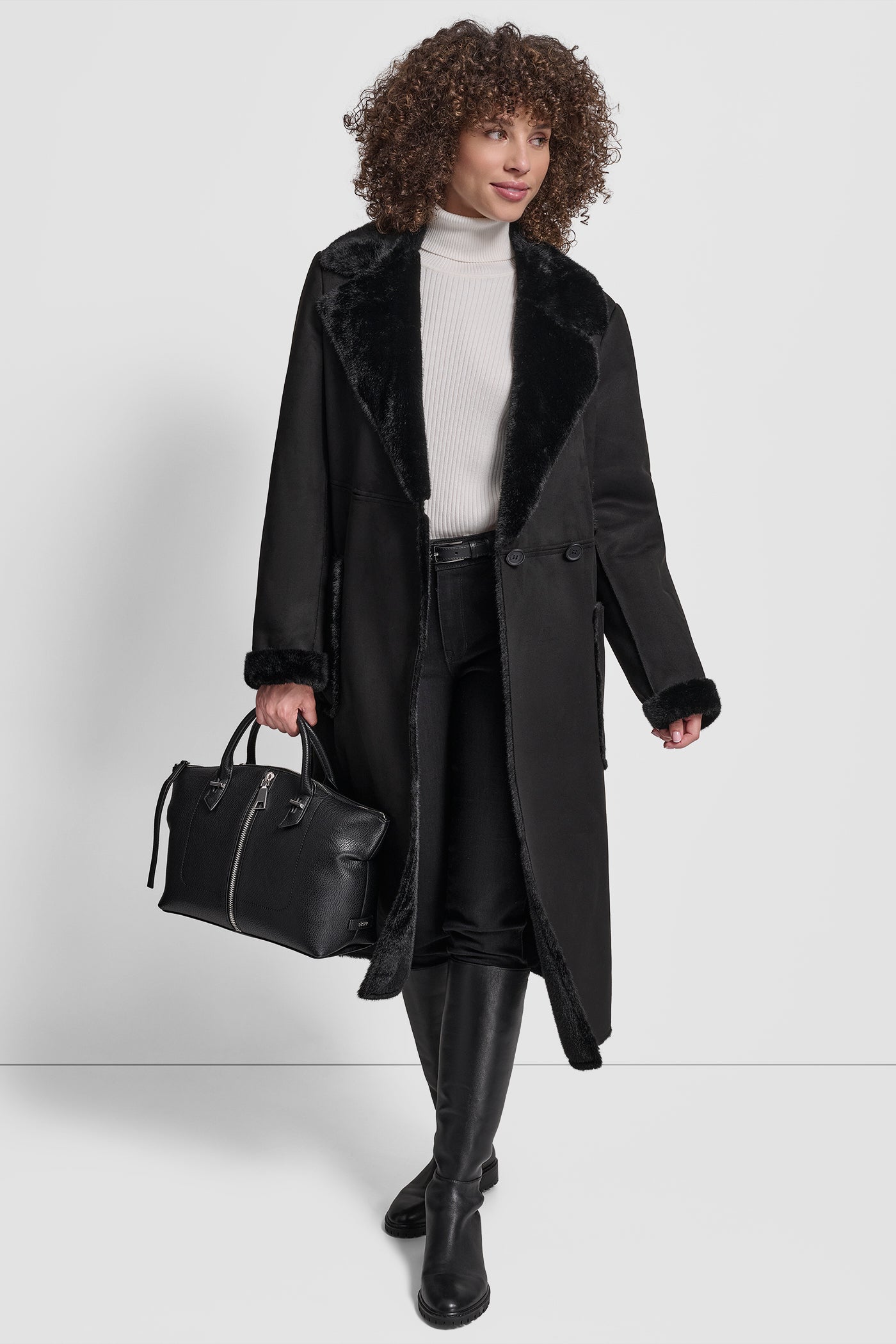 BELTED FAUX SHERLING - Image 7