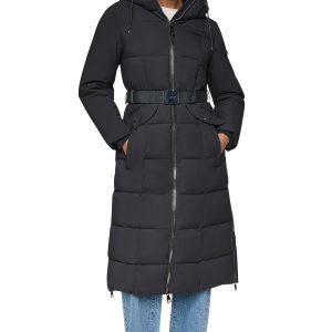 MAXI PUFFER WITH BELT