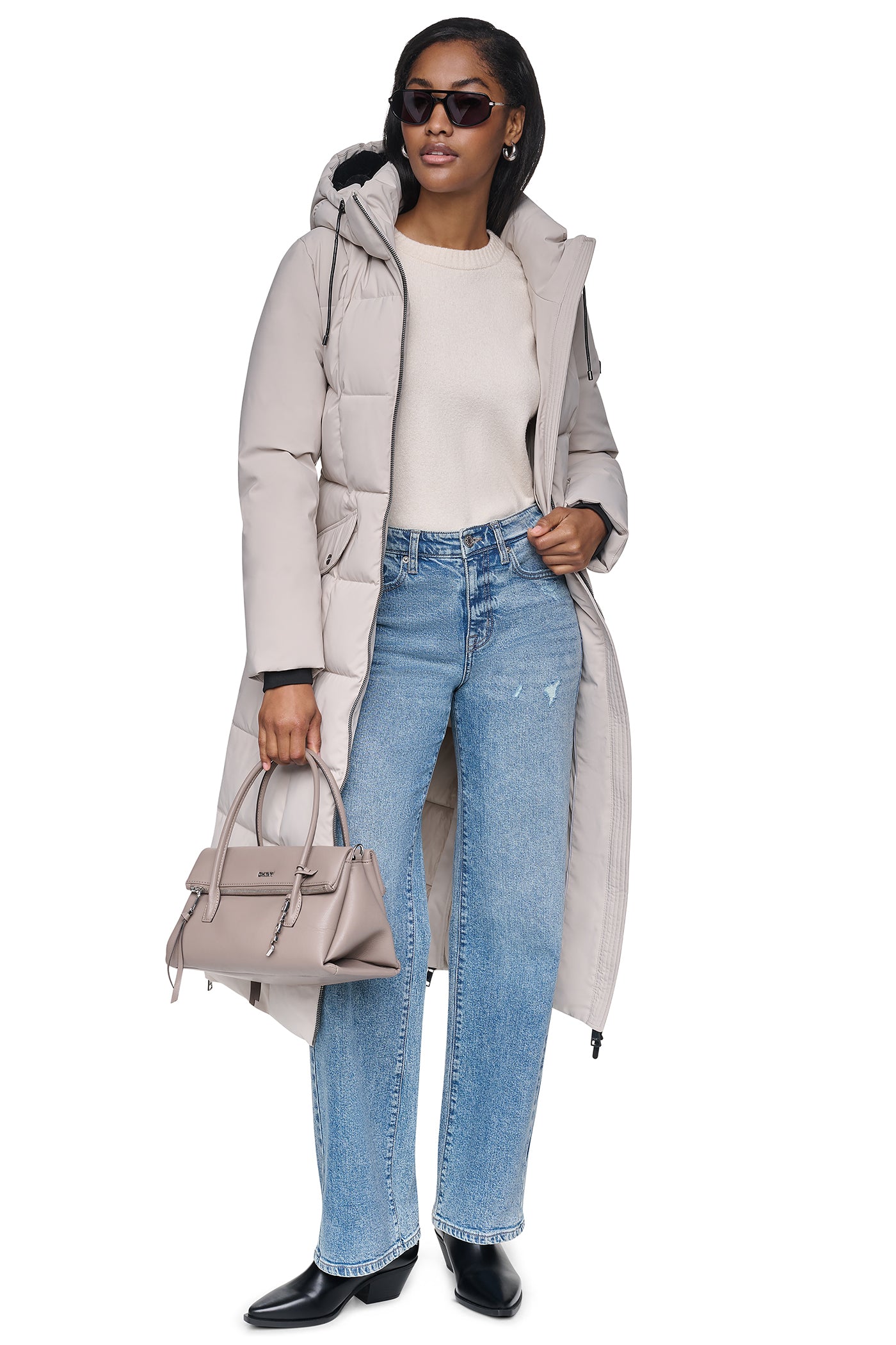 MAXI PUFFER WITH BELT - Image 5