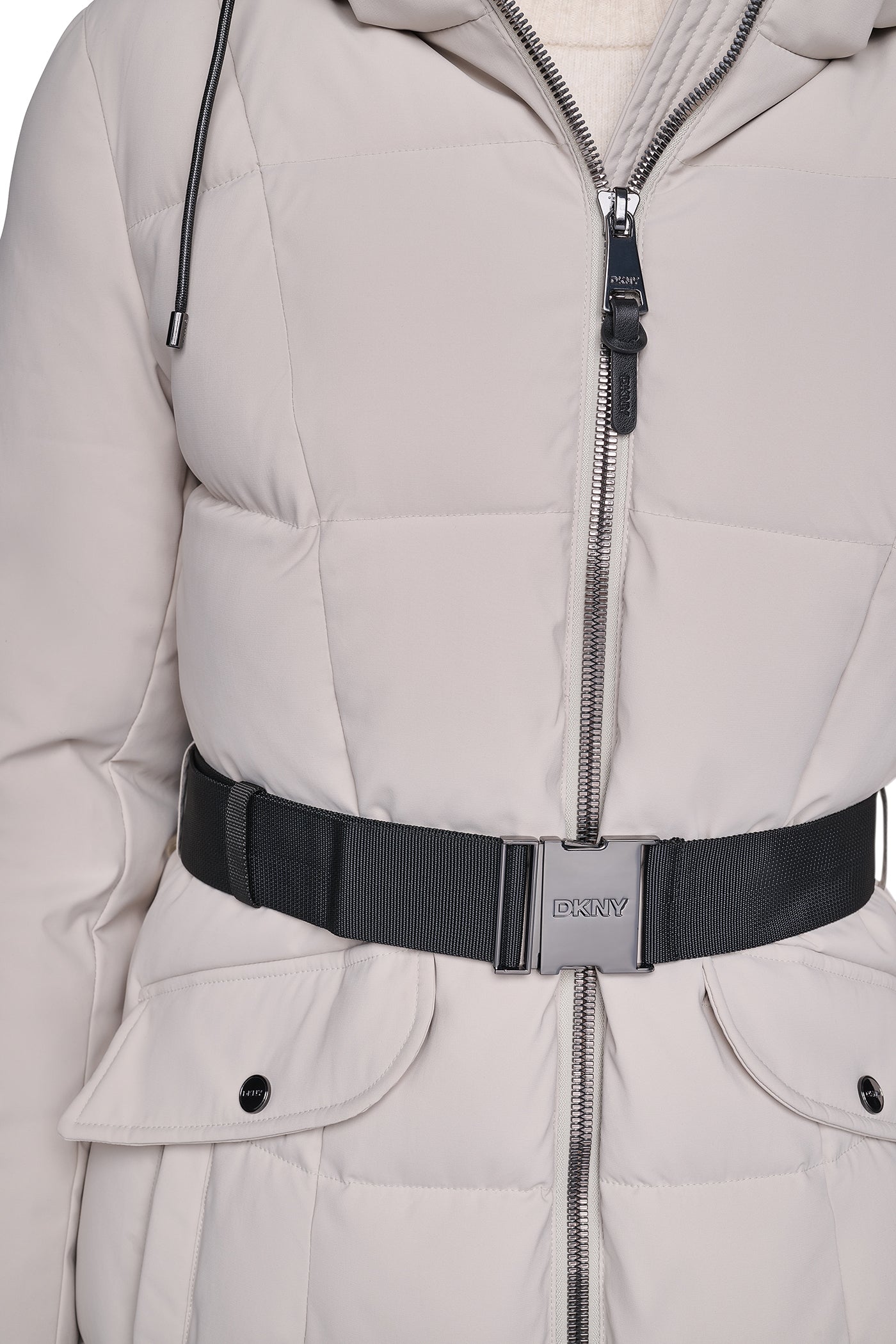 MAXI PUFFER WITH BELT - Image 7