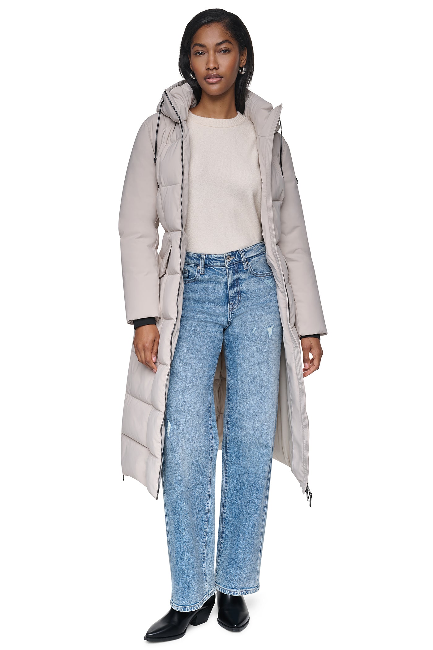 MAXI PUFFER WITH BELT - Image 6