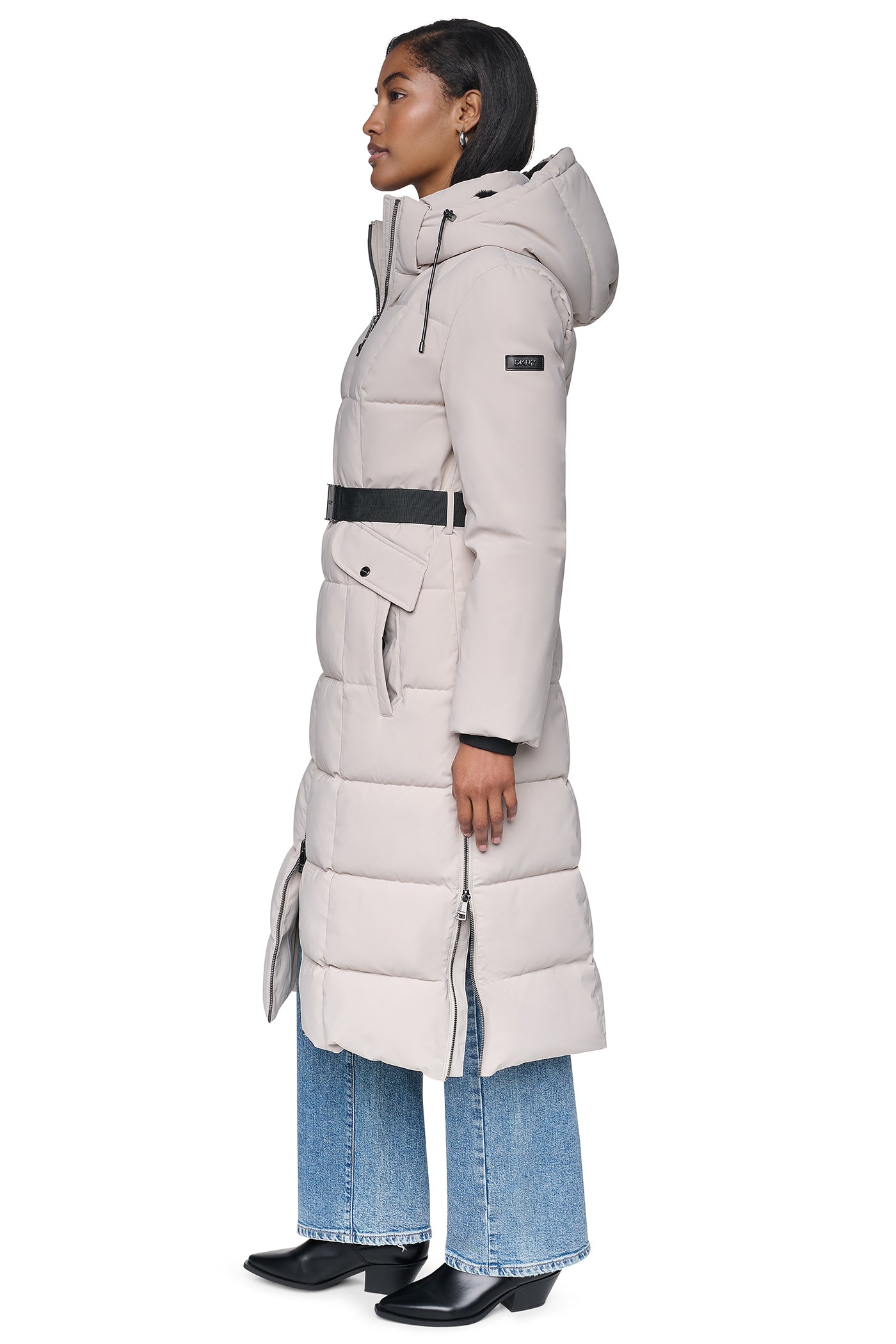 MAXI PUFFER WITH BELT - Image 4