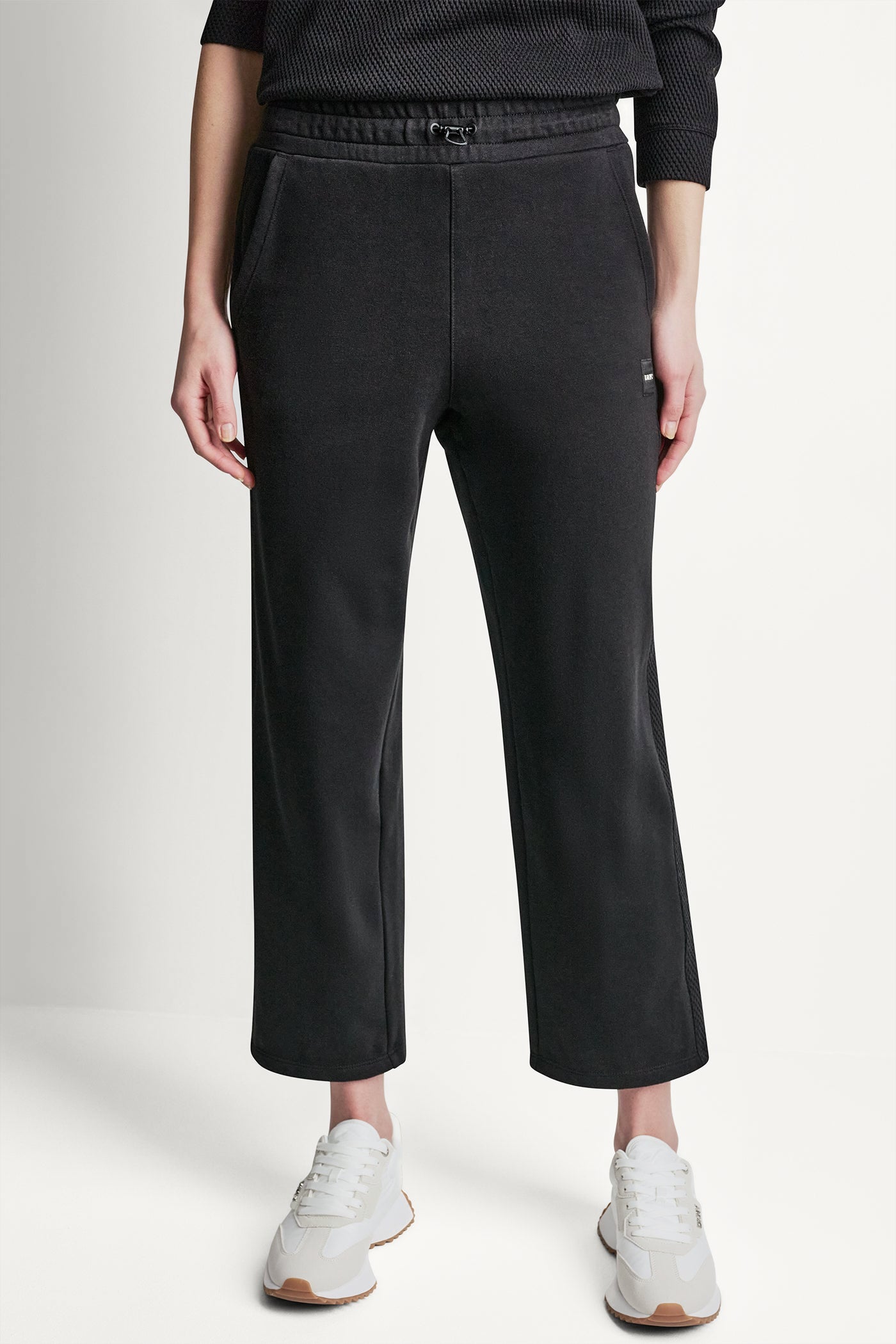 JACQUARD MIX HIGH-RISE ANKLE PANT - Image 2