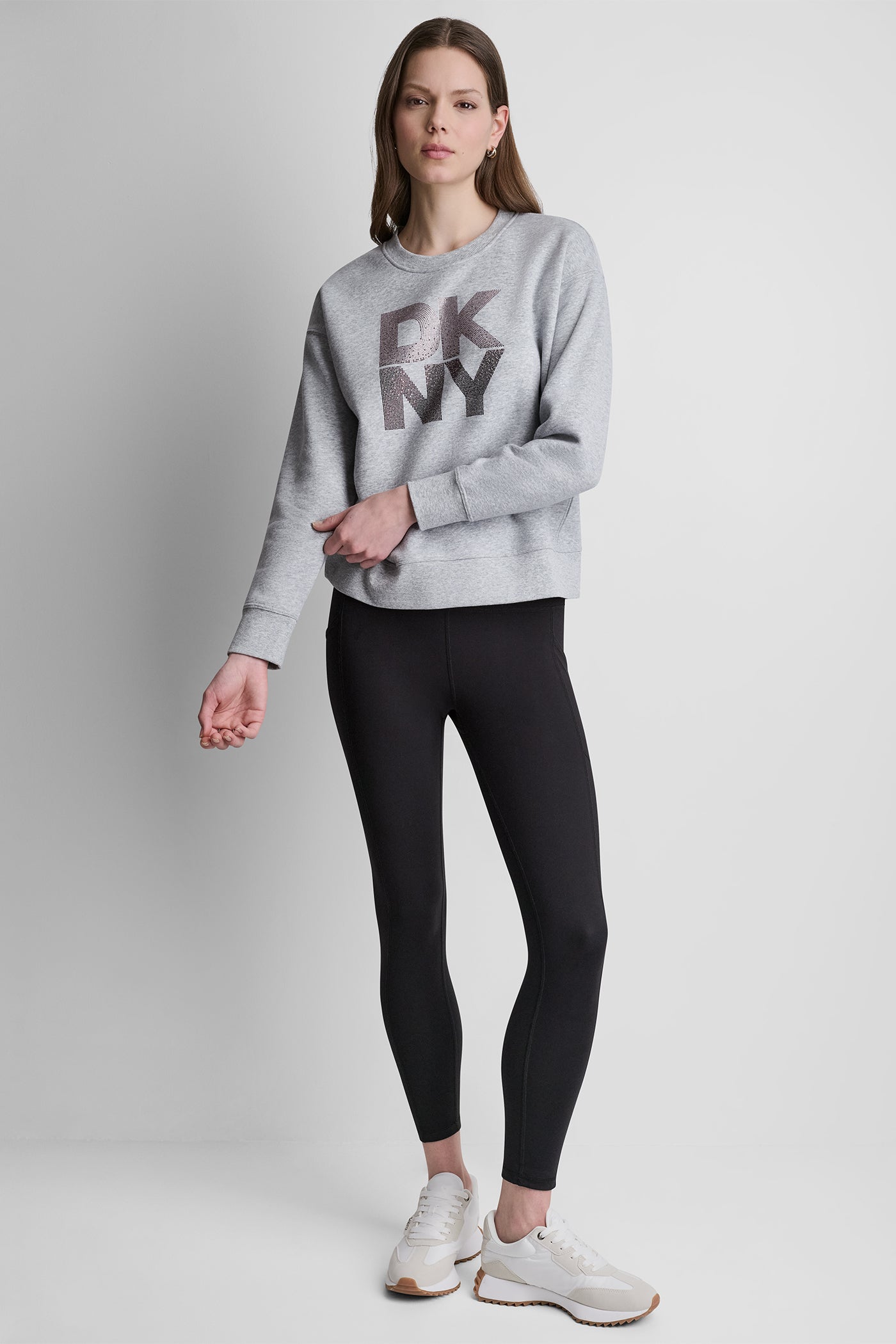 STACKED RHINESTONE LOGO PULLOVER - Image 6