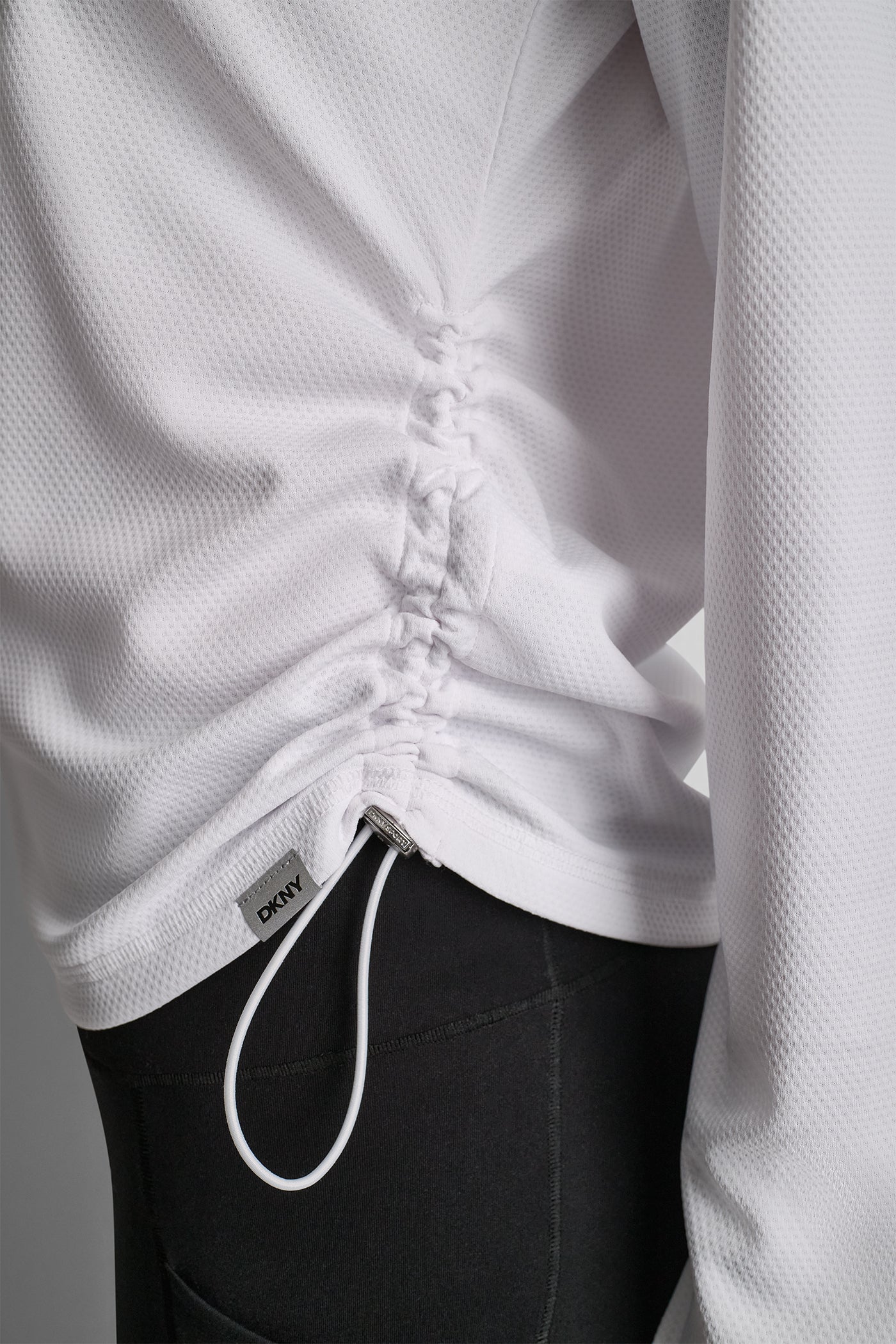 LONG SLEEVE V-NECK TECH TEE - Image 6