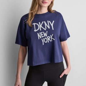 RHINESTONE GRAFFITI LOGO TEE
