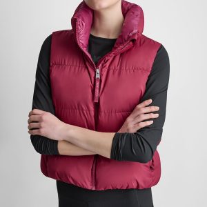 MOCK NECK PUFFER VEST