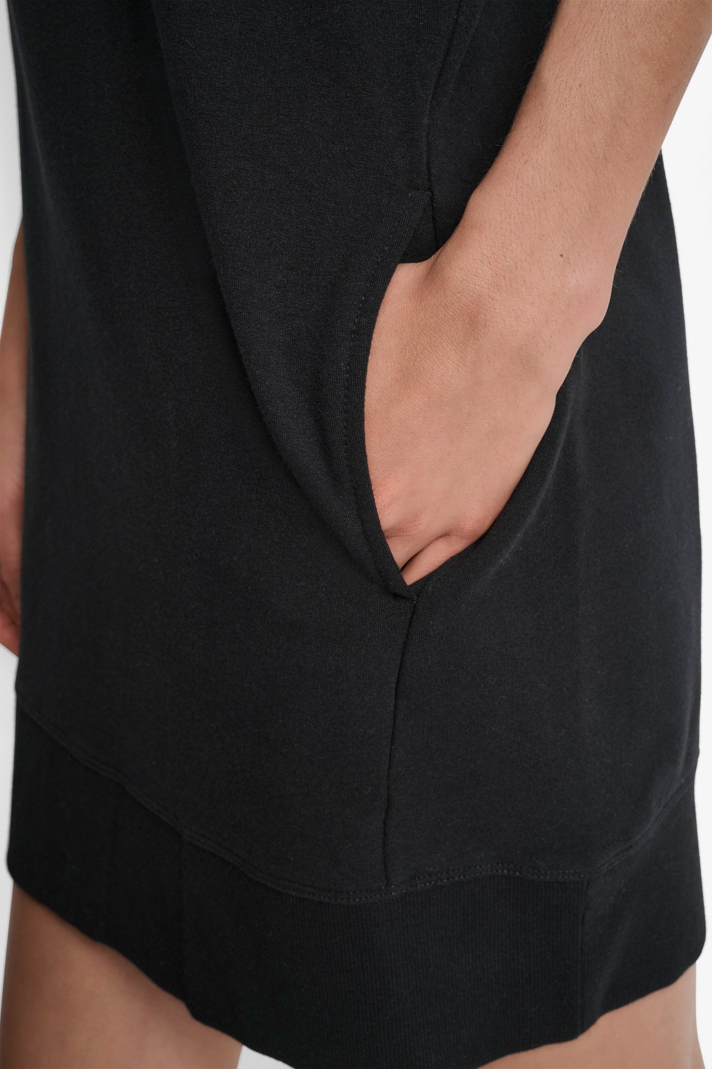TWO TONE LOGO DRAWCORD SNEAKER DRESS - Image 6