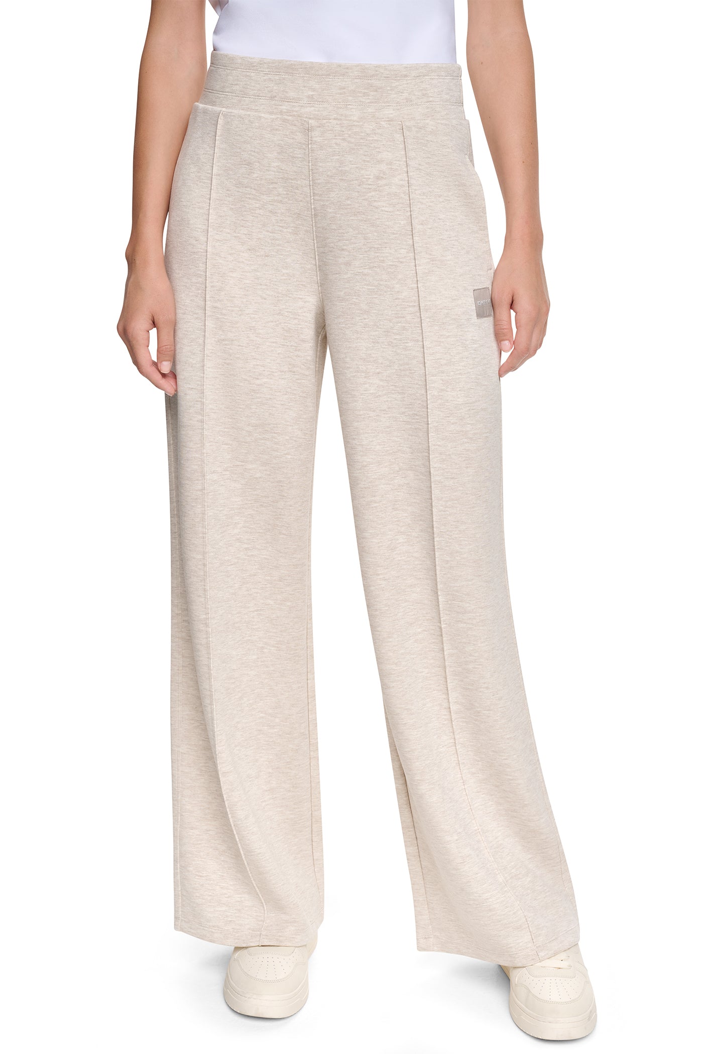 HIGH-RISE PINTUCKED WIDE-LEG PANT - Image 2