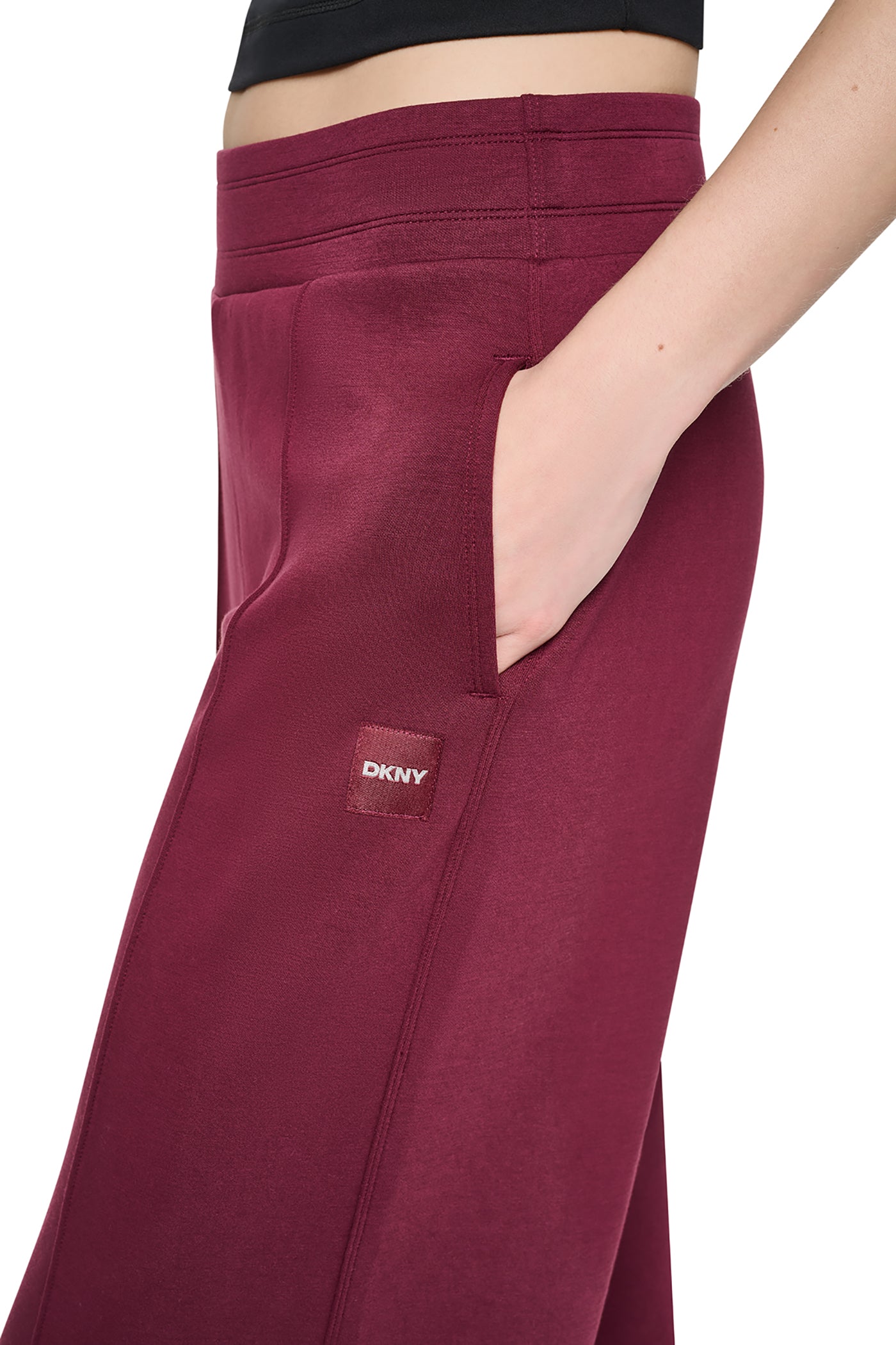 HIGH-RISE PINTUCKED WIDE-LEG PANT - Image 6