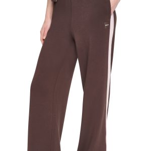 HIGH-RISE SIDE STRIPE WIDE-LEG PANT