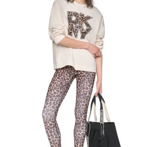 ANIMAL PRINT LOGO SWEATSHIRT