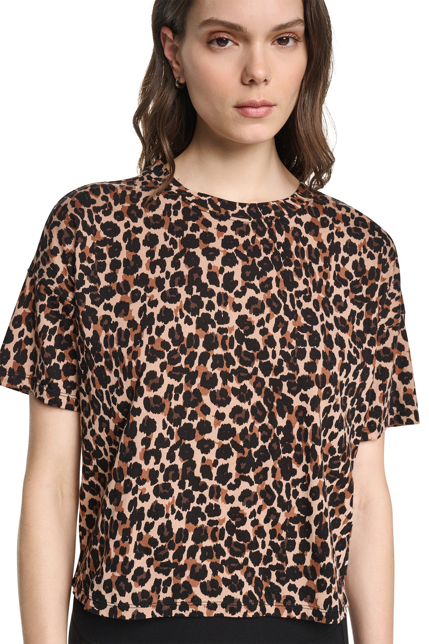 CROPPED ANIMAL PRINT TEE - Image 2