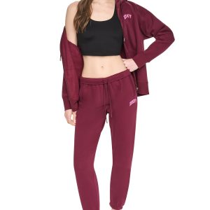 PUFF VARSITY LOGO MID-RISE JOGGER