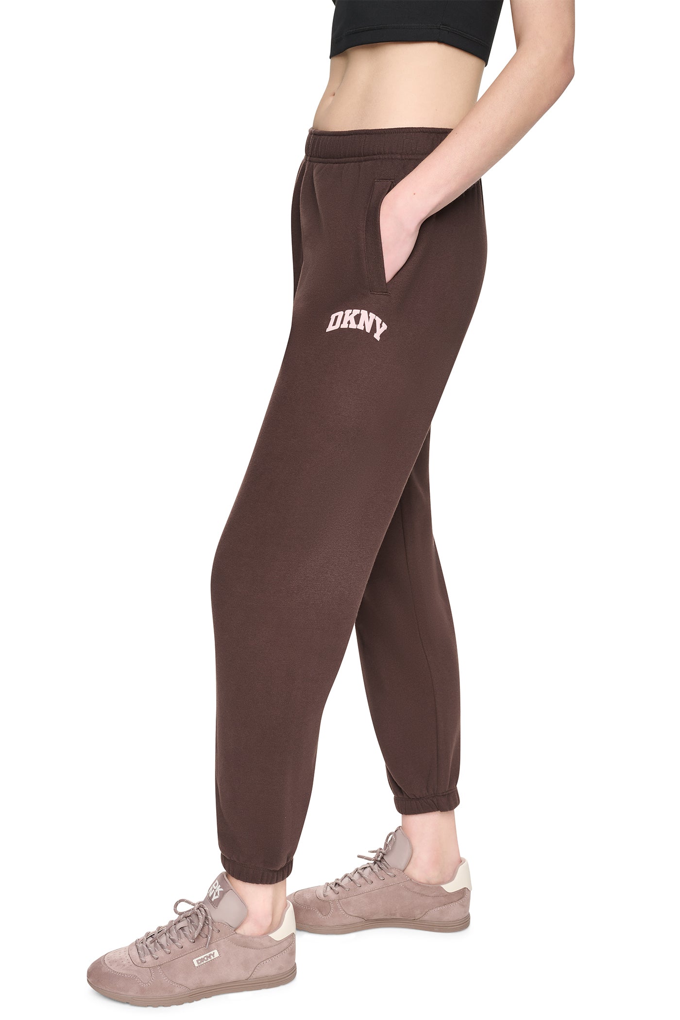 PUFF VARSITY LOGO MID-RISE JOGGER